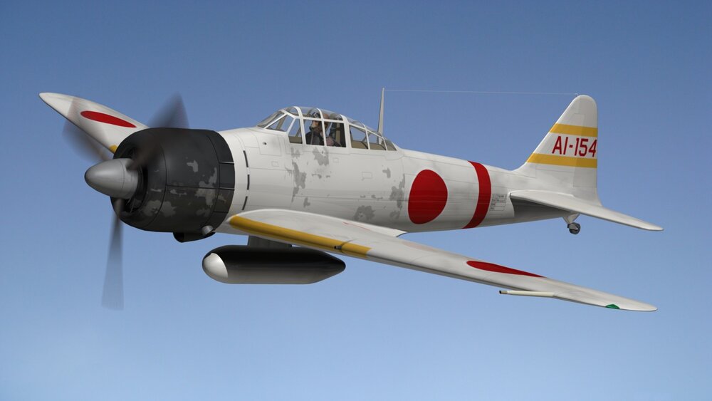 An A6M Mitsubishi Zero