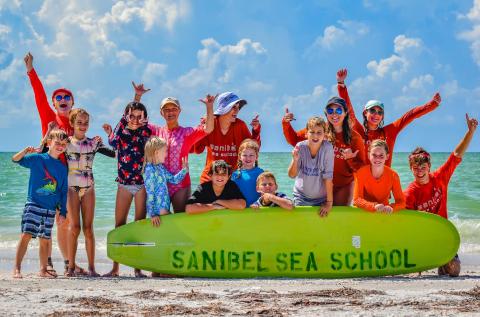 sea school campers