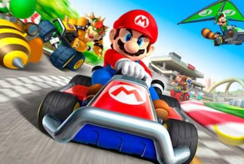 mario cart racing