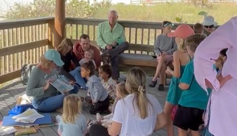 STORYTIME IN THE SAND