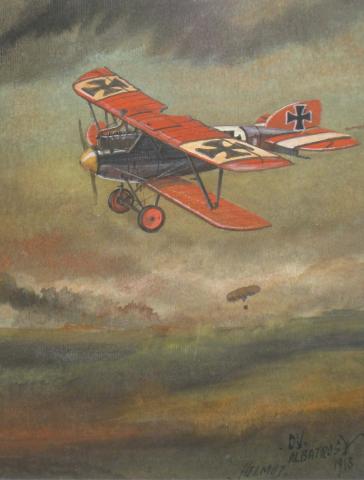 Picture of a World war One aircraft