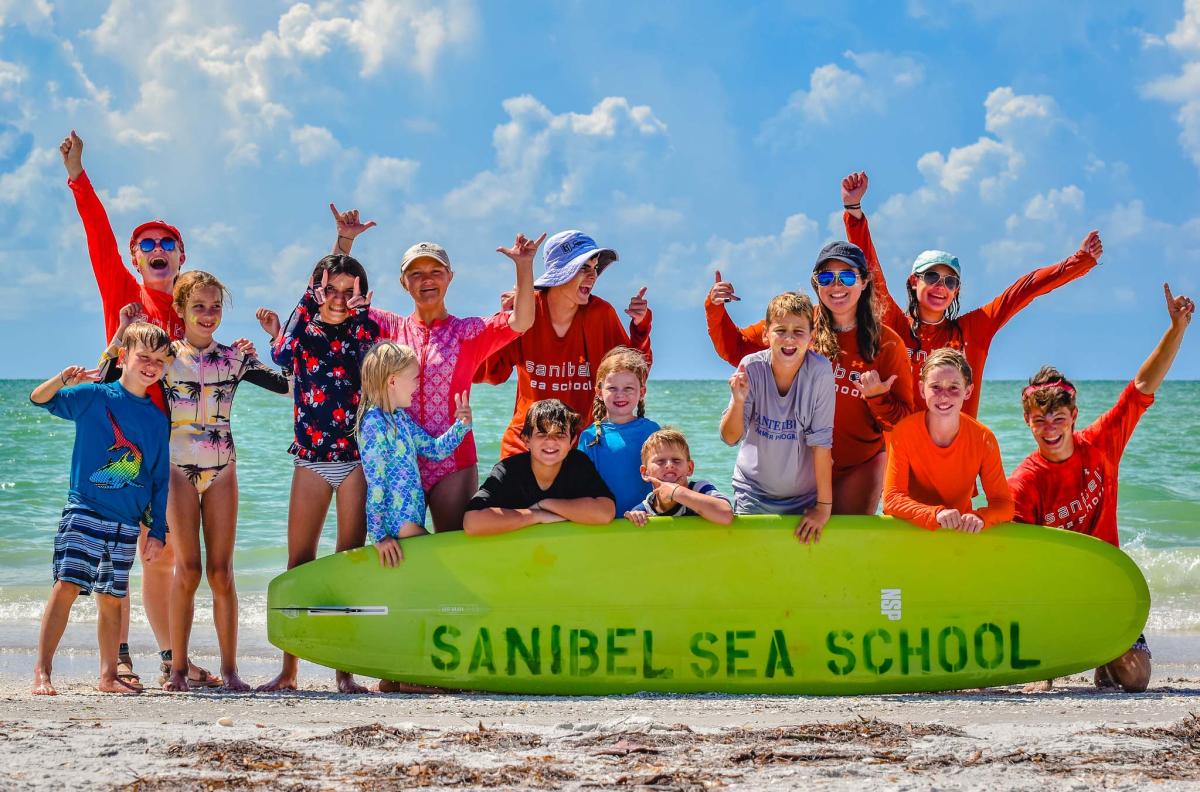 sea school campers