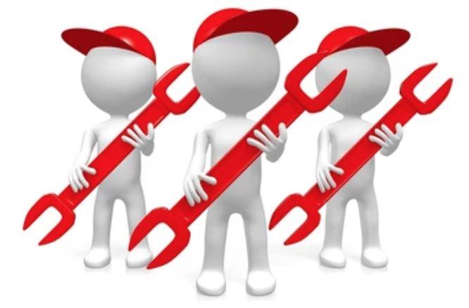 working on pc clipart