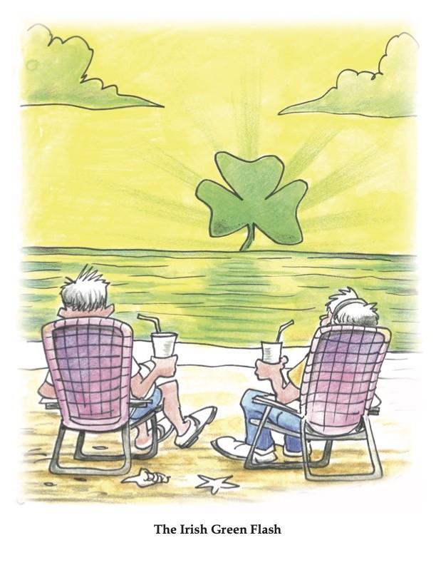 Doug MacGregor Cartoon/Green Flash