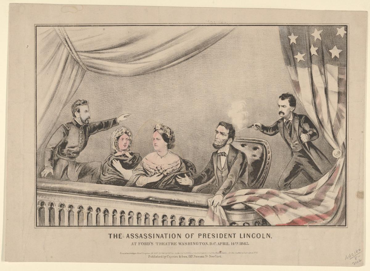 Picture is of Lincoln's Assassination