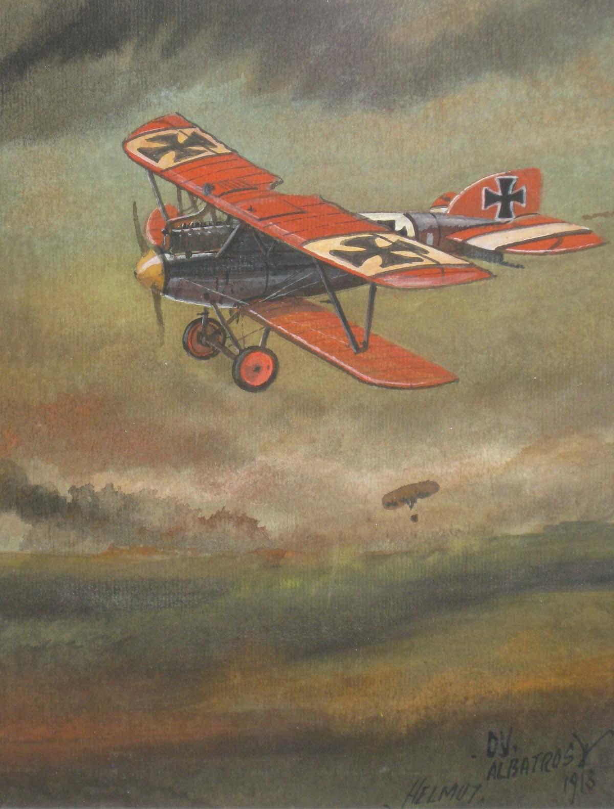 Picture of a World war One aircraft